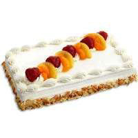 Bakery Cake 1/4 Sheet Plain Tres Leches - Each