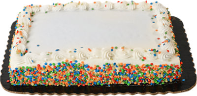 Bakery Cake 1/4 Sheet German Chocolate Dec - Each - Image 1