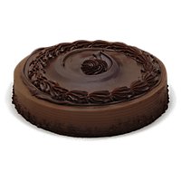 Fresh Baked Chocolate Fudge Iced Cake 8 Inch 1 Layer - Each - Image 1