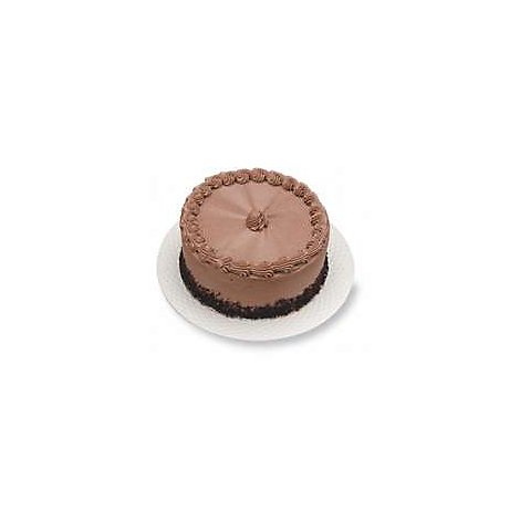 Bakery Cake 8 Inch 2 Layer Chocolate Decorated - Each