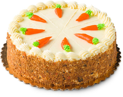 Bakery Carrot Cake 8 Inch 1 Layer - Each