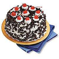 Bakery Cake 8 Inch 2 Layer Blackforest Cream - Each