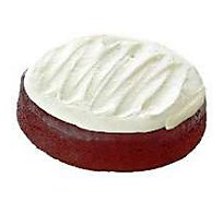 Bakery Cake 8 Inch 1 Layer Chocolate Red Velvet - Each