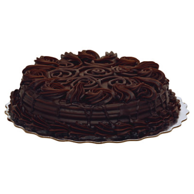 Fresh Baked 1 Layer Chocolate Fudge Iced Cake 8 Inch Each Safeway