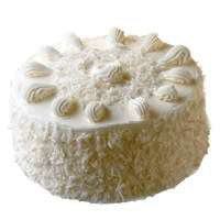 Bakery Cake White 8 Inch 2 Layer Coconut - Each