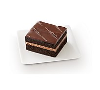 Fresh Baked Chocolate Fudge Iced Slice Cake - Each (780 Cal)