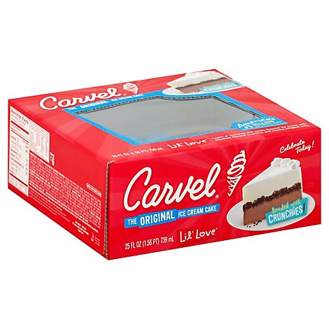 Carvel Cake Ice Cream Lil Love - 25 Oz