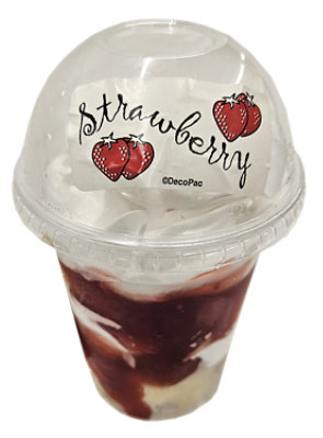 Bakery Parfait Cup Strawberry - Each (450 Cal)