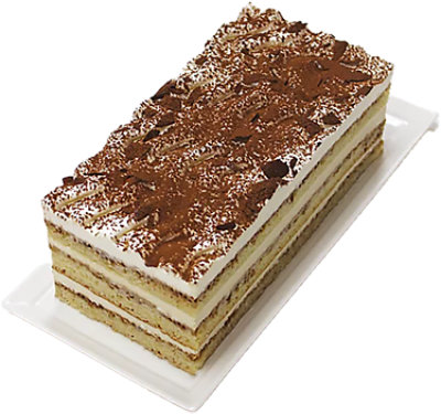 Artisan Tiramisu Cake Slice - Each (500 Cal) - Image 1