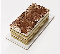 Bakery Cake Slice Artisan Tiramisu - Each (500 Cal)