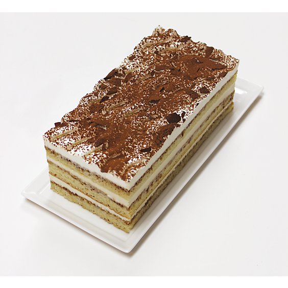 Bakery Cake Slice Artisan Tiramisu - Each (500 Cal)