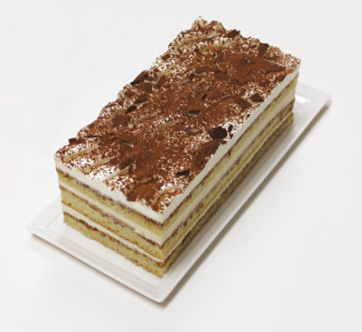 Artisan Tiramisu Cake Slice - Each (500 Cal)