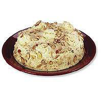 Bakery Cake 8 Inch 1 Layer Italian Rum Split - Each