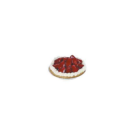 Bakery Pie Strawberry Fresh Custard 9 Inch - Each