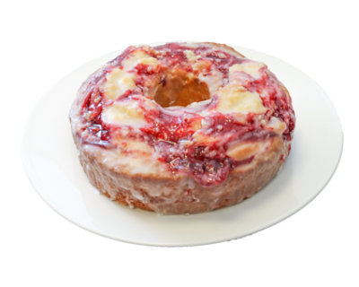 Fresh Baked Raspberry Pudding Ring - Each