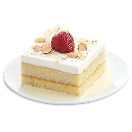 Bakery Cake Slice Tres Leches - Each (650 Cal) - Image 1