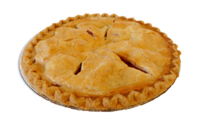 Bakery Pie Strawberry Rhubarb 9 Inch - Each - Image 1