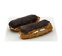 Fresh Baked Custard Filled Eclair - 2 Count