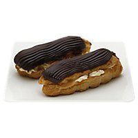 Fresh Baked Custard Filled Eclair - 2 Count - Image 1