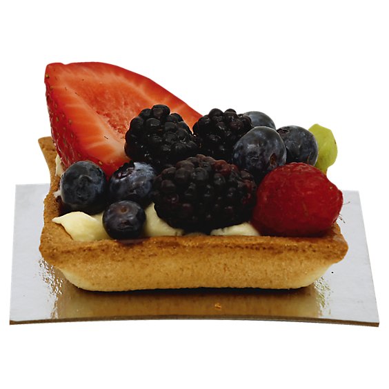 Bakery Tart Mini Artisan Fresh Fruit - Each (420 Cal)