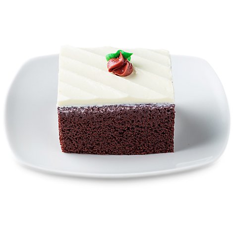 Bakery Cake Slice Red Velvet - Each (750 Cal)