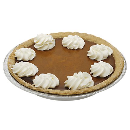 Bakery Pie 11 Inch Pumpkin With Whipped Cream - Each - Image 1