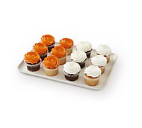 Bakery Cupcake 6 White 6 Chocolate 12 Count - Each
