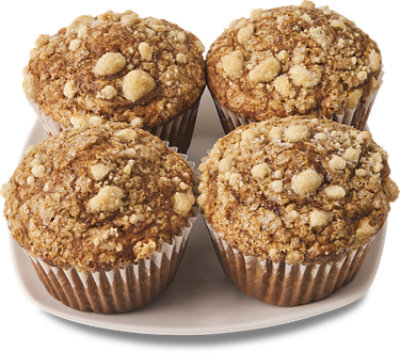 Bakery Muffins Pumpkin Walnut 4 Count - Each - Image 1