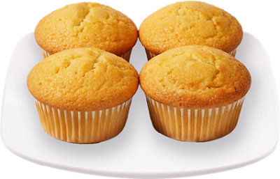 Bakery Corn Muffins 4 Count - Each - Image 1
