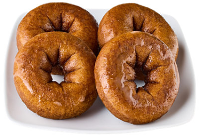 Apple Cider Cake Donuts - 4 Count - Image 1