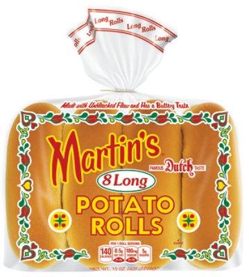 Martins Rolls Potato Long 8 Count - 15 Oz - Image 3