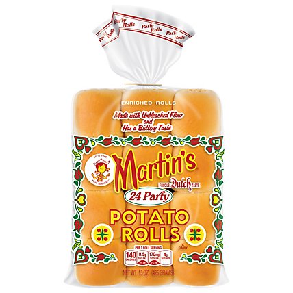 Martins Rolls Party Potato - 24 Count - Image 2