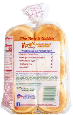 Martins Potato Sliced Slider Rolls 12 Count - 15 Oz - Image 6