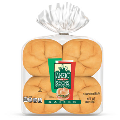 Anzio & Sons Kaiser Rolls - 8 - 16 Oz - Image 1