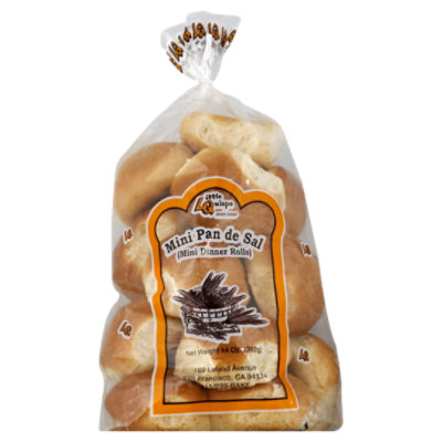 Little Quiapo Bake Shop Pandesal Mini Rolls Dinner - 16 Oz