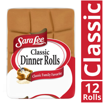 Sara Lee Classic Dinner Rolls Soft and Smooth - 17 Oz