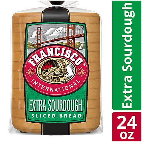 Francisco International Extra Sourdough Sliced Bread - 24 Oz