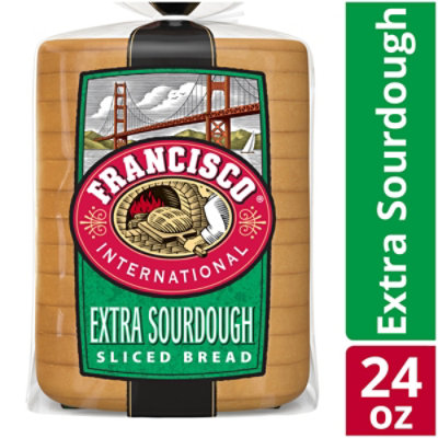 Francisco International Bread Extra Sourdough Sliced - 24 Oz