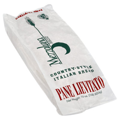 Mezzaluna Bakery Bread Pane Leviatato - 16 Oz