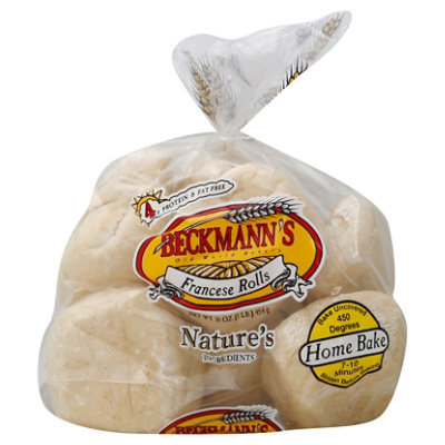 Beckmanns Rolls Francese Home Bake - 16 Oz