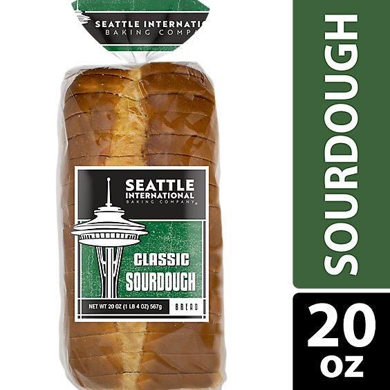 Seattle International Baking Company Sandwhich Bread Classic Sourdough - 20 Oz