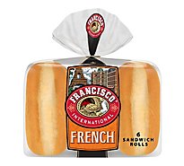 Francisco International French Sandwich Rolls - 18.5 Oz