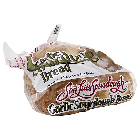 San Luis Sourdough Garlic Bread - 24 Oz