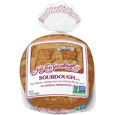 San Luis Bread Sourdough Round - 24 Oz