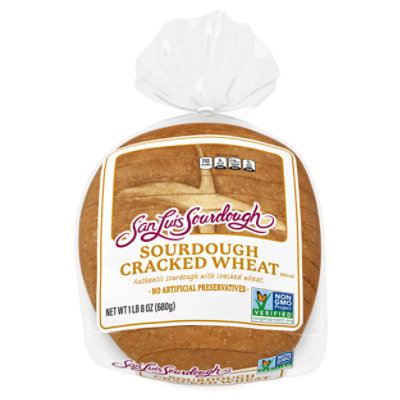 San Luis Sourdough Cracked Wheat Bread - 24 Oz - Andronico's