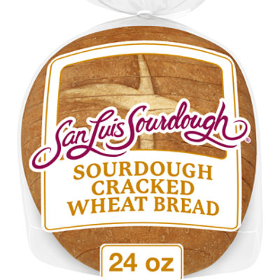 San Luis Sourdough Cracked Wheat Bread - 24 Oz - Image 1