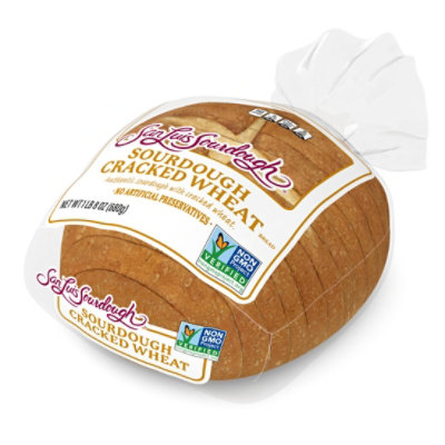 San Luis Sourdough Cracked Wheat Bread - 24 Oz - Image 4