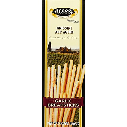 Alessi Garlic Breadsticks - 4.4 Oz - Image 2