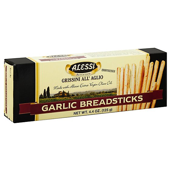 Alessi Garlic Breadsticks - 4.4 Oz