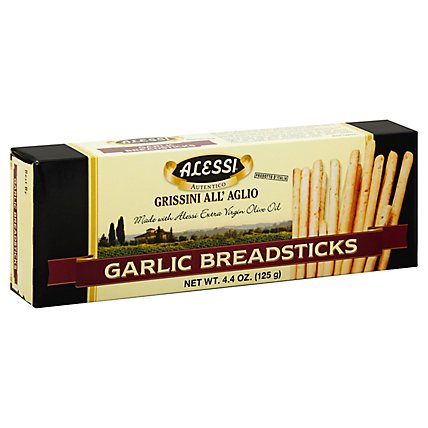 Alessi Garlic Breadsticks - 4.4 Oz - Image 1